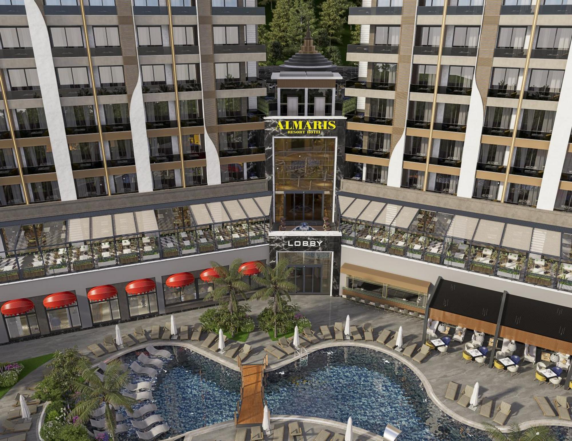 Almaris Alanya Aparthotel Exteriör bild