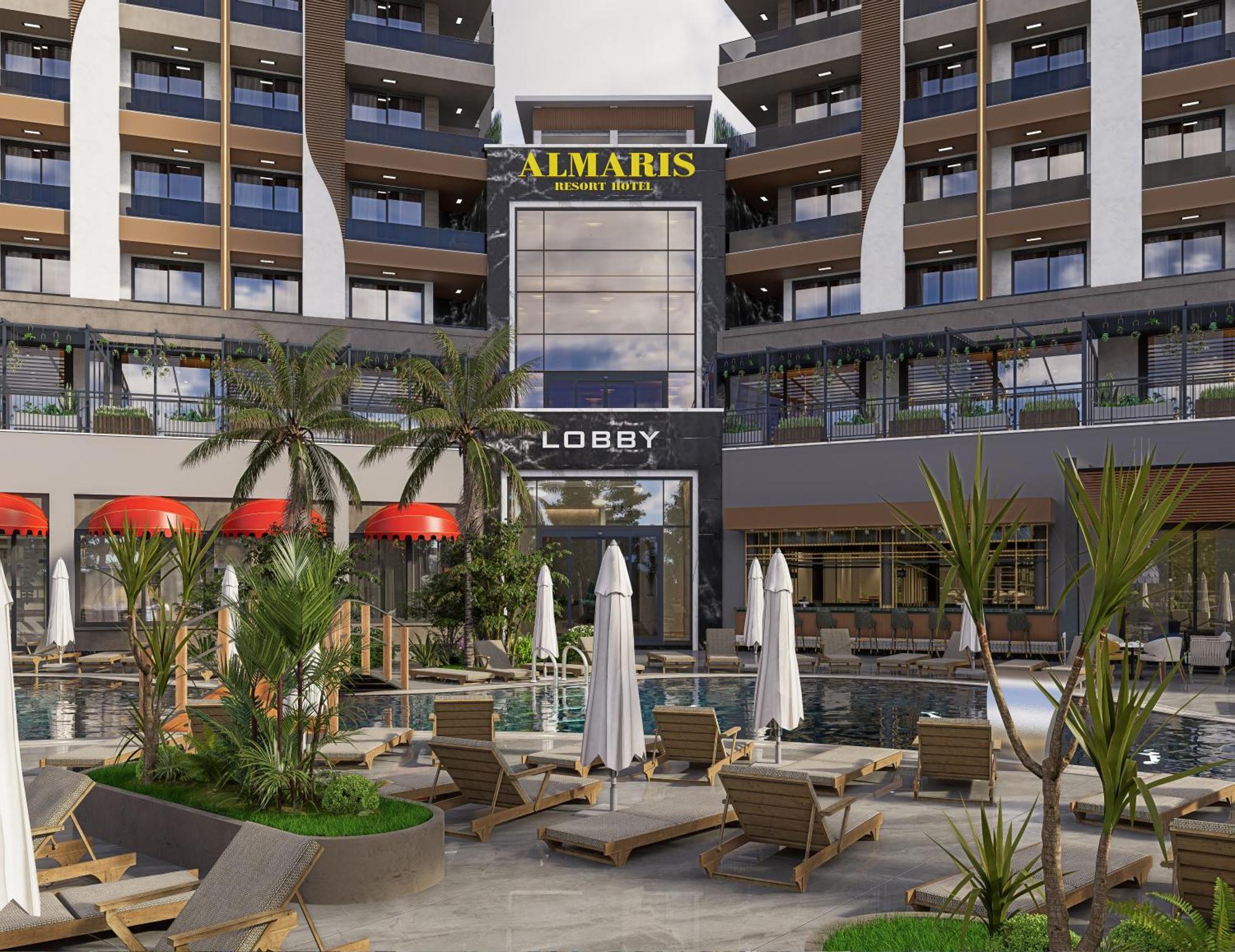 Almaris Alanya Aparthotel Exteriör bild