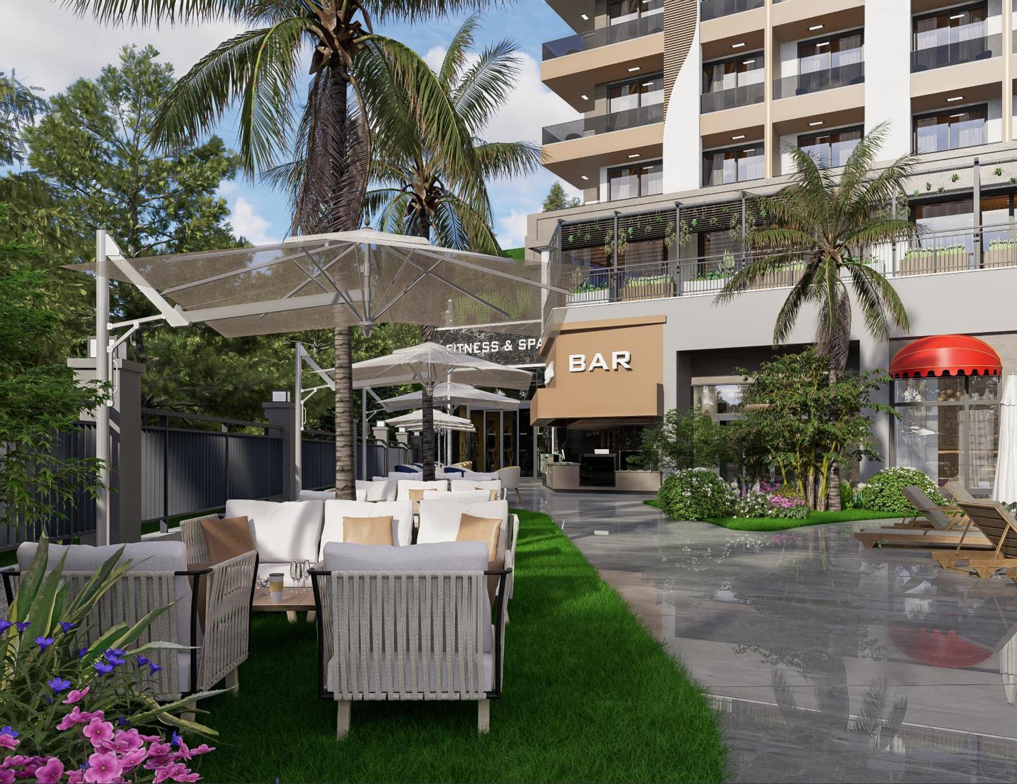 Almaris Alanya Aparthotel Exteriör bild